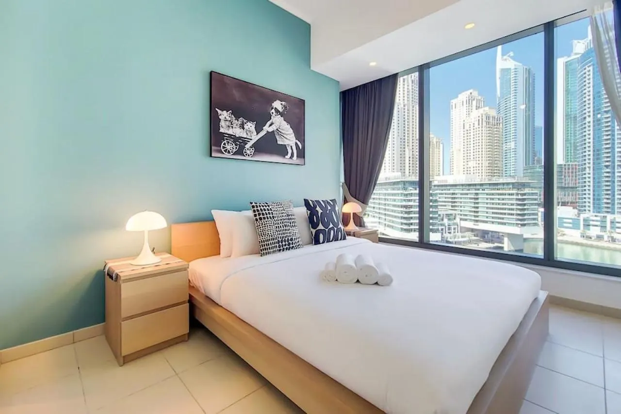 Silverene Tower B, Dubai Marina - Glamorous One Bedroom 阿拉伯联合酋长国