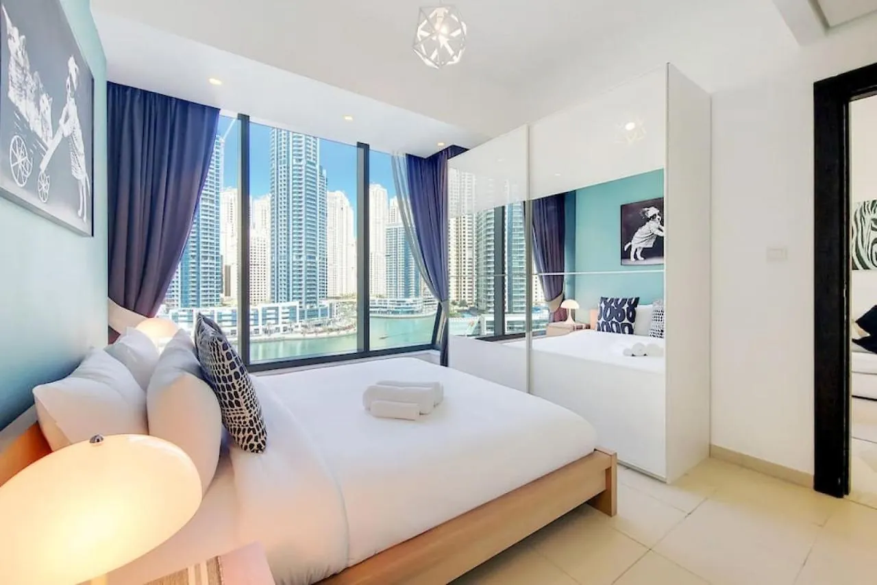 Silverene Tower B, Dubai Marina - Glamorous One Bedroom 0*,  阿拉伯联合酋长国